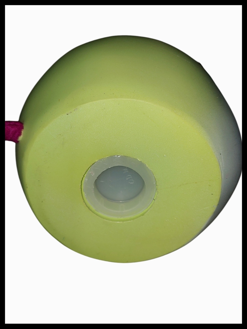 Vintage Mouse Coin Bank - Lime Green & Magenta - Picture 7 of 7